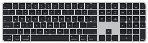 Apple Magic Keyboard Numeric Keyboard (A1843) - Silver/Black, B